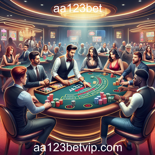 Descubra a Experiência do Casino Ao Vivo no aa123bet